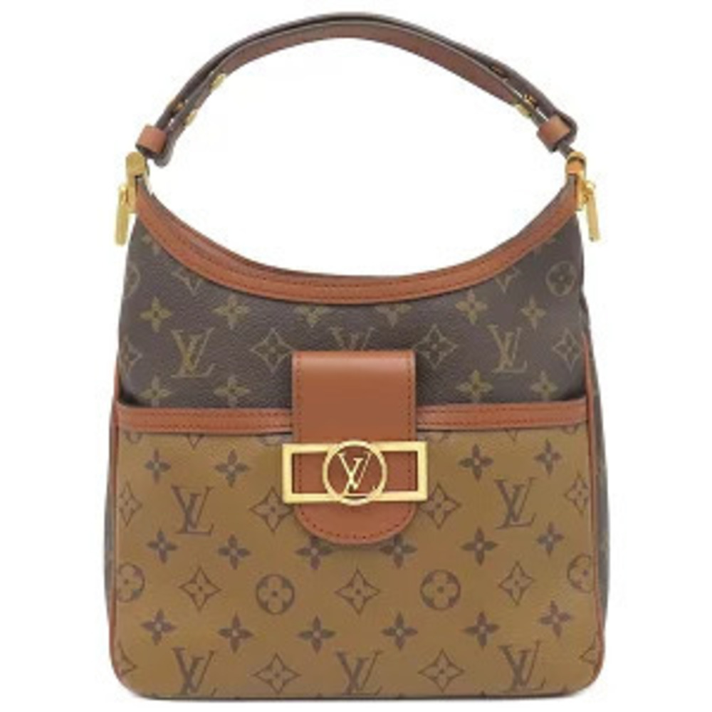 Louis Vuitton bag Hobo Dauphine Monogram canvas Reverse Brown
